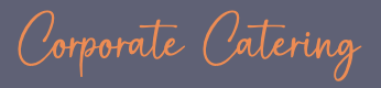 Corporate Catering in Rastanty Cortez font