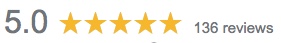 Five star reviews