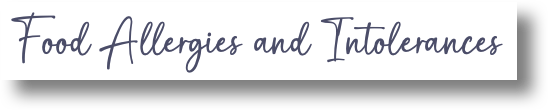 Food Allergies and Intolerances in Rastanty Cortez font